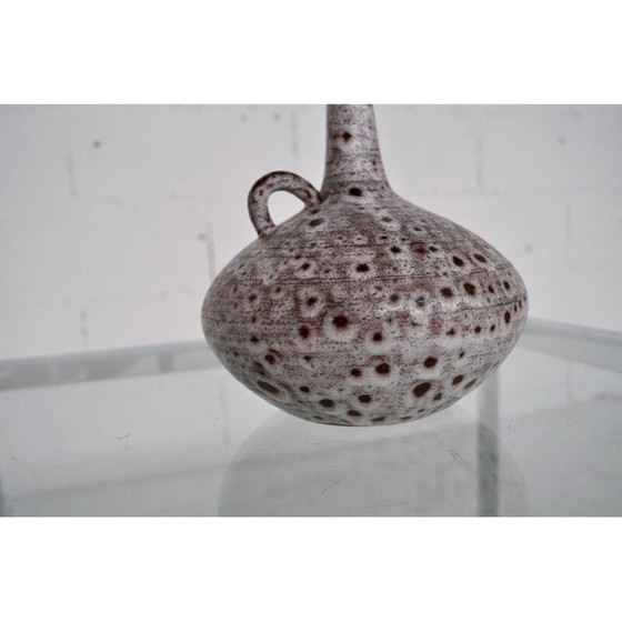 Image 1 of Vintage white ceramic vase for Grandjean-Jourdan, 1950