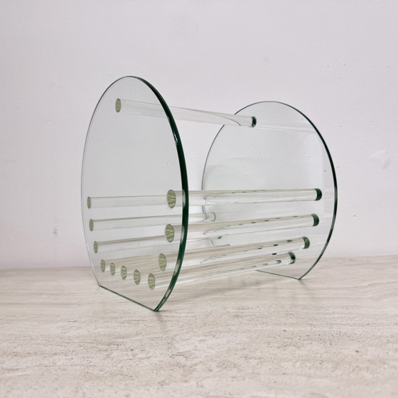 Image 1 of Vintage Marais International Glass Fruit Bowl , 1980S France