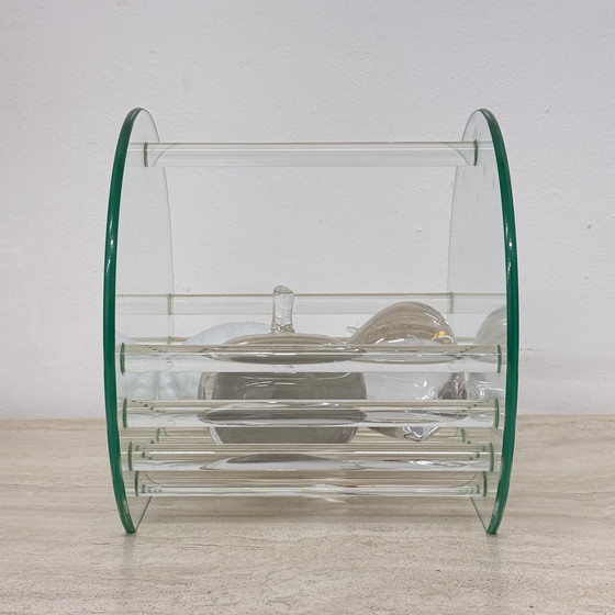 Image 1 of Vintage Marais International Glass Fruit Bowl , 1980S France