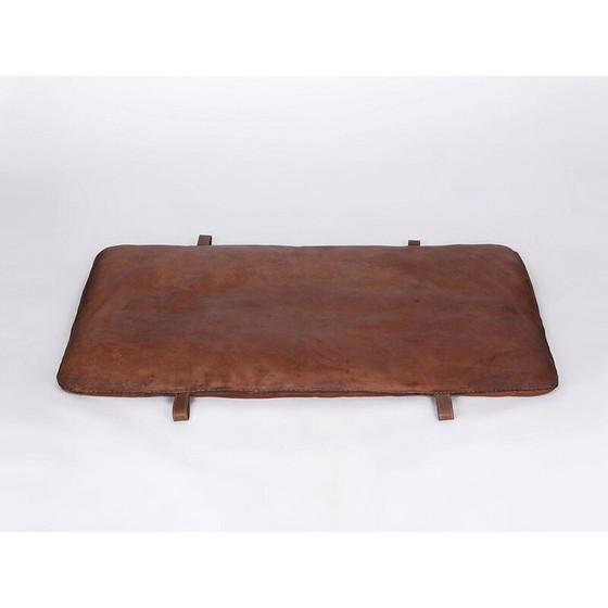 Image 1 of Czech vintage leather gym mat A, 1930s