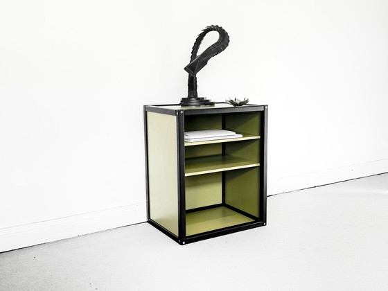 Image 1 of 1/5 Flötotto System Shelf Black Green Cabinet Shelf Cabinet 1970