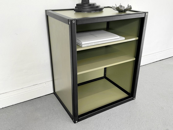 Image 1 of 1/5 Flötotto System Shelf Black Green Cabinet Shelf Cabinet 1970