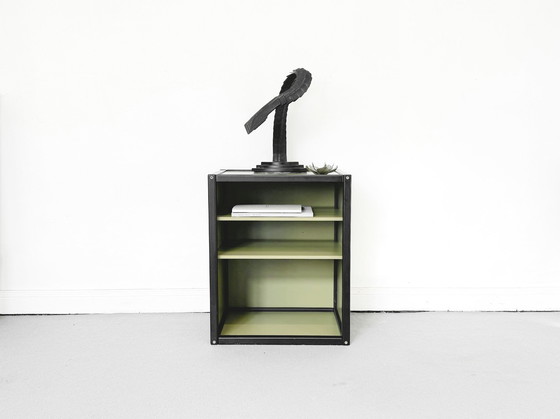 Image 1 of 1/5 Flötotto System Shelf Black Green Cabinet Shelf Cabinet 1970