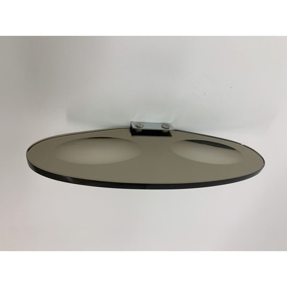 Image 1 of Portasapone da parete in vetro vintage di Fontana Arte, Italia, anni '70