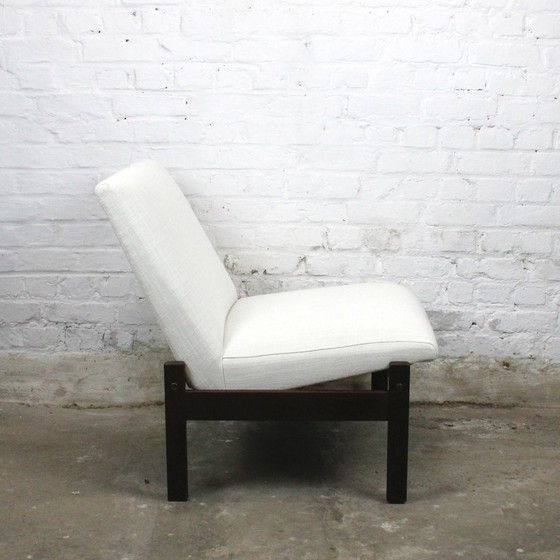 Image 1 of Scandinavian Armchair And Ottoman Set By Yngve Ektröm For Pastoe 1960S