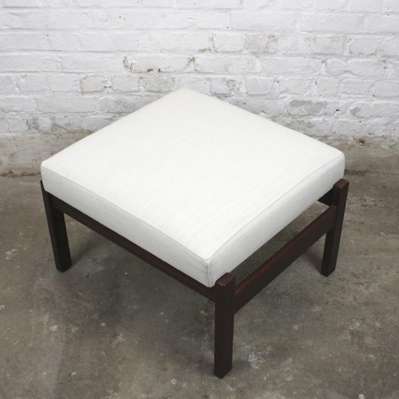 Image 1 of Scandinavian Armchair And Ottoman Set By Yngve Ektröm For Pastoe 1960S