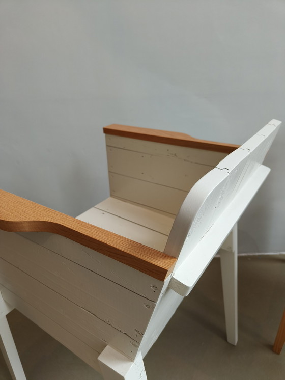 Image 1 of Piet Hein Eek (PHE) Bucket chairs in scrap wood