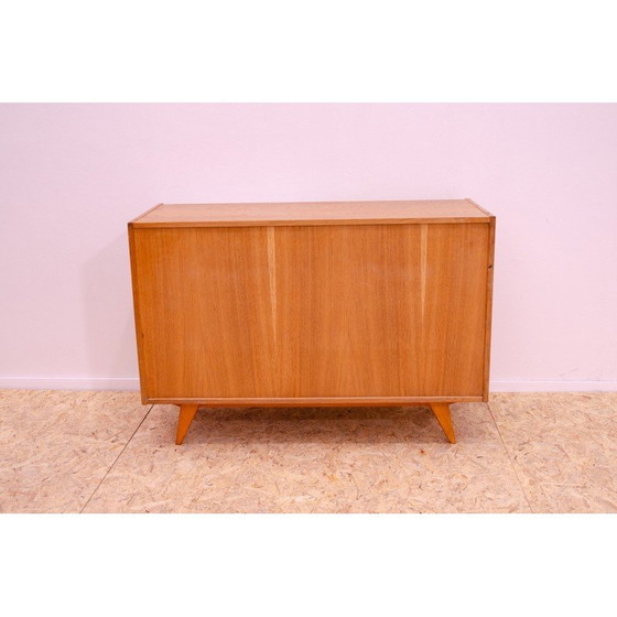 Image 1 of Vintage sideboard model U-452 in beech wood and plywood by Jiří Jiroutek, Czechoslovakia 1960