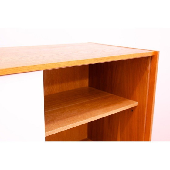 Image 1 of Vintage sideboard model U-452 in beech wood and plywood by Jiří Jiroutek, Czechoslovakia 1960
