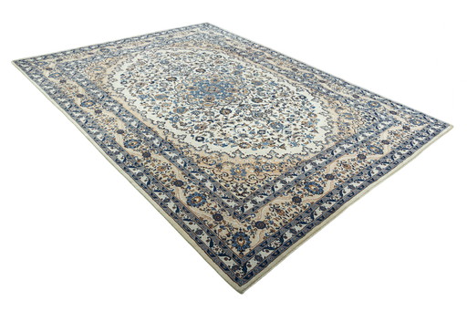 Hand-knotted Kashmar oriental rug - 398 X 294 Cm