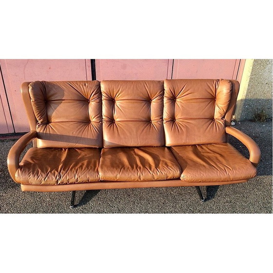 Image 1 of Vintage leather sofa, 1970s