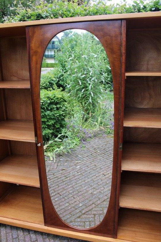 Image 1 of H. Pander & Sons closet and dressing table with chair and mirror