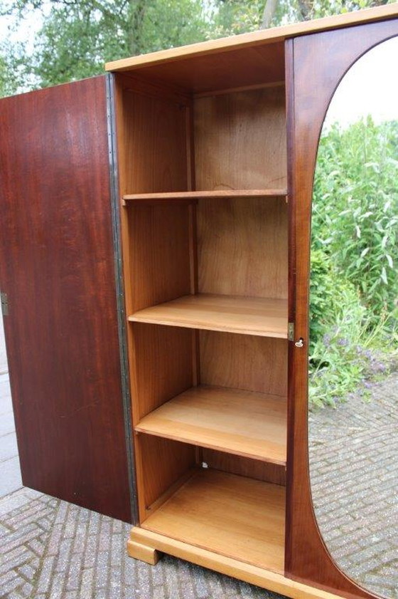 Image 1 of H. Pander & Sons closet and dressing table with chair and mirror