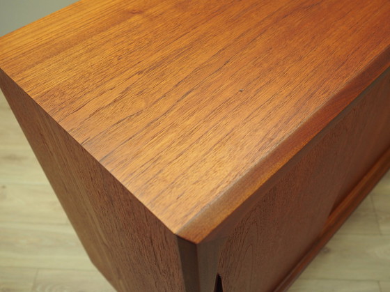 Image 1 of Teak Highboard, Danish Design, 1970S, Production: Denmark