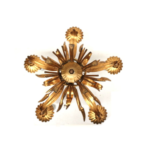 Image 1 of Hollywood Regency pendant lamp