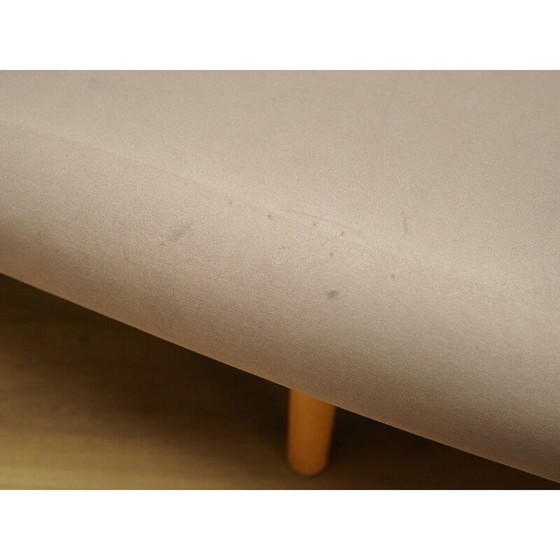 Image 1 of Vintage Lilac velour sofa, Denmark 1970s