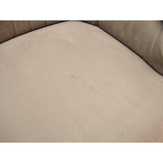 Image 1 of Vintage Lilac velour sofa, Denmark 1970s