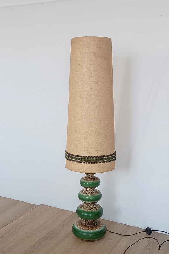 Image 1 of Fat Lava Floor Lamp Green