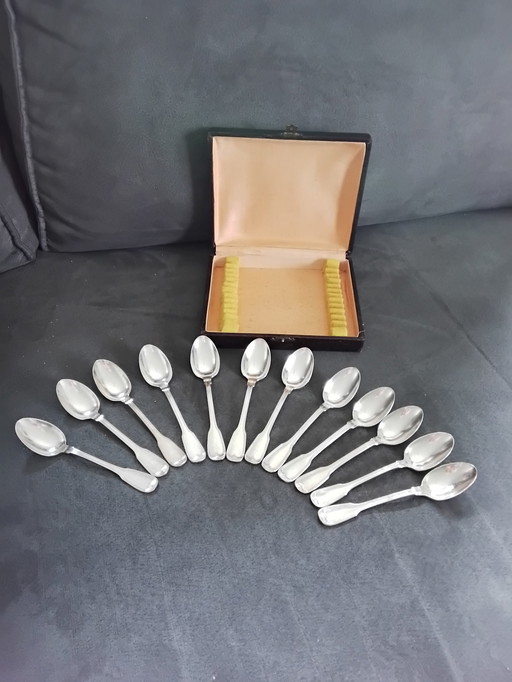 Beautiful Silver Plated Coffee Spoons...