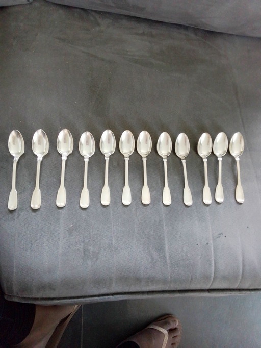 Beautiful Silver Plated Coffee Spoons...