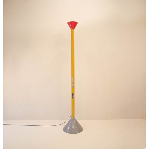 Vintage Callimaco floor lamp by Ettore Sottsass for Artemide, 1982