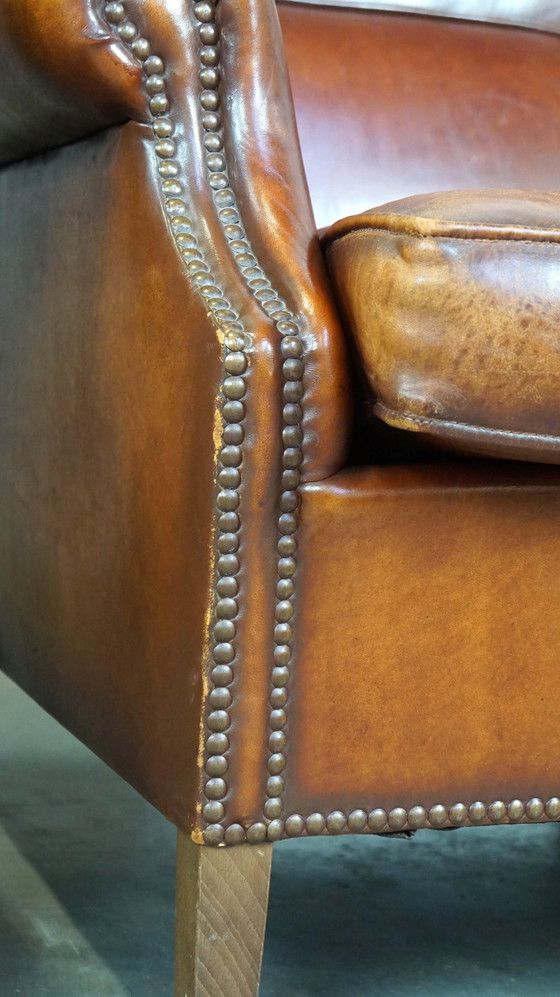 Image 1 of 2 X Sheep Leather Ear Armchair