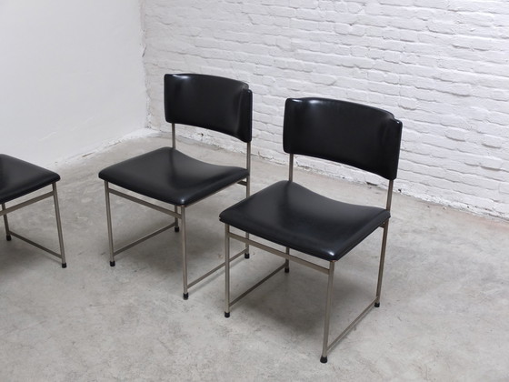 Image 1 of 6x Pastoe, SM08' Chairs de Cees Braakman