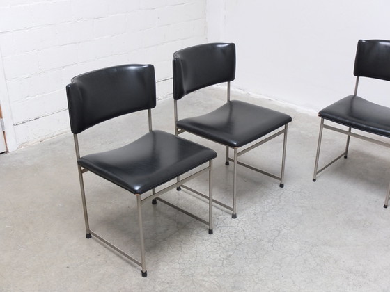 Image 1 of 6x Pastoe, SM08' Chairs de Cees Braakman