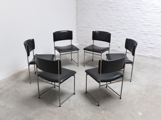 6x Pastoe, SM08' Chairs de Cees Braakman