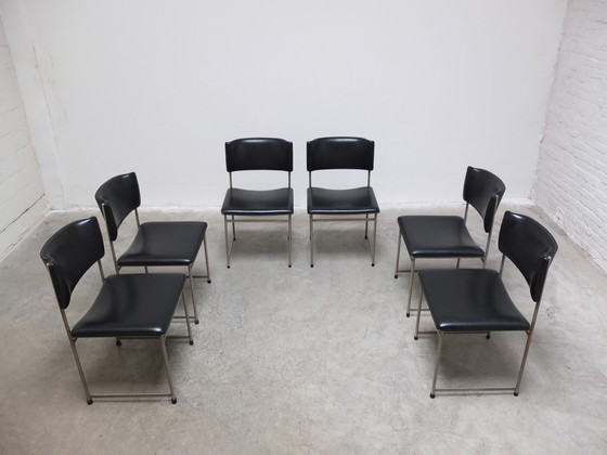 Image 1 of 6x Pastoe, SM08' Chairs de Cees Braakman