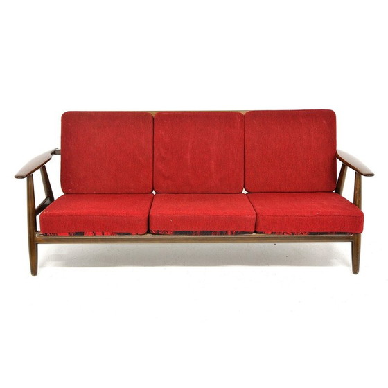 Image 1 of Vintage living room set "Cigar chair Ge 240" by Hans J. Wegner, Denmark 1960