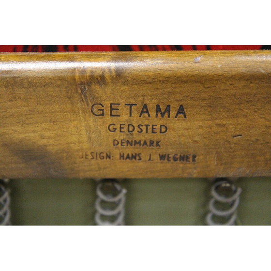 Image 1 of Vintage living room set "Cigar chair Ge 240" by Hans J. Wegner, Denmark 1960