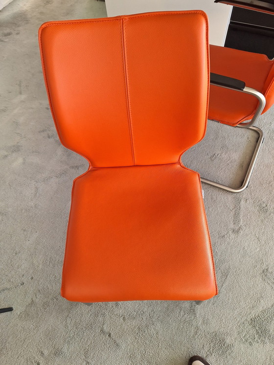 Image 1 of 4x Bree'S New World Dining Chairs Luna Orange