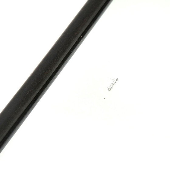 Image 1 of Specchio vintage italiano con cornice nera in legno, anni '50