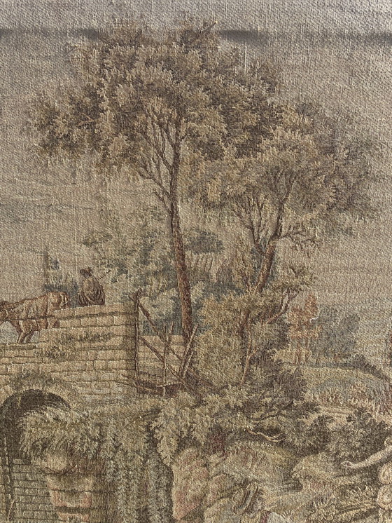 Image 1 of Arazzo panoramico francese dei primi del XX secolo