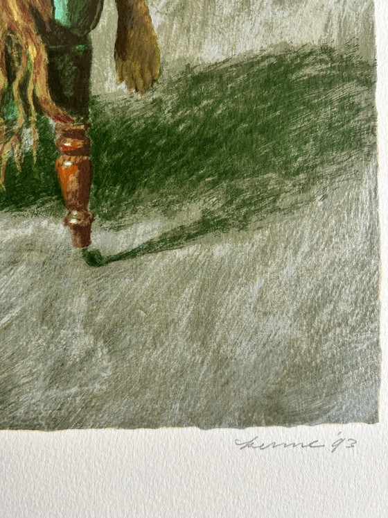 Image 1 of Sérigraphie Kenne Grégoire - L'autumno