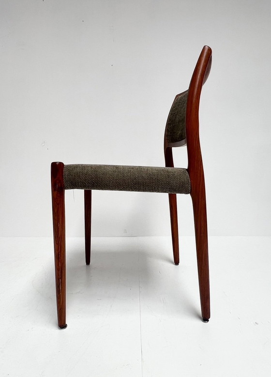 Image 1 of Unique Set (4) Niels Möller Model 80 Chairs, 1960'S