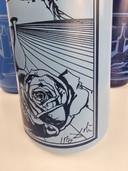 Salvador Dalí - Rosso Antico - Colección de botellas serigrafiadas