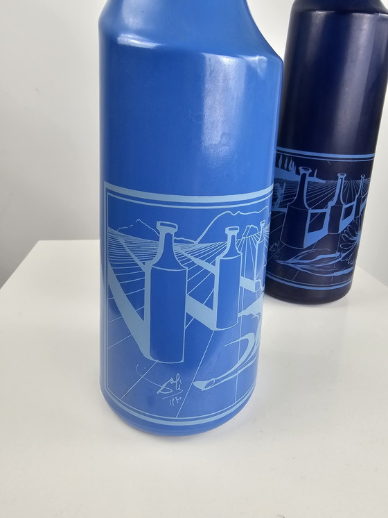 Image 1 of Salvador Dalì - Rosso Antico - Collection of silkscreened bottles