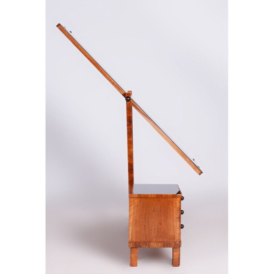 Image 1 of Toletta Art Déco vintage in noce, Cecoslovacchia 1920