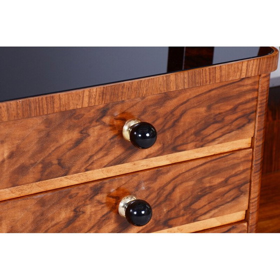 Image 1 of Toletta Art Déco vintage in noce, Cecoslovacchia 1920