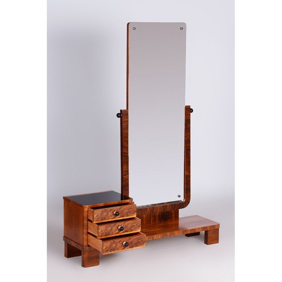 Image 1 of Toletta Art Déco vintage in noce, Cecoslovacchia 1920