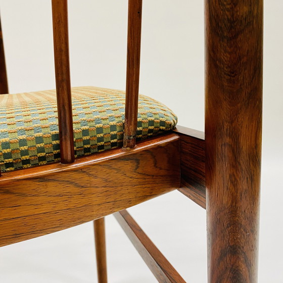 Image 1 of Rosewood Dining Chairs Arne Vodder For Sibast Danish Design