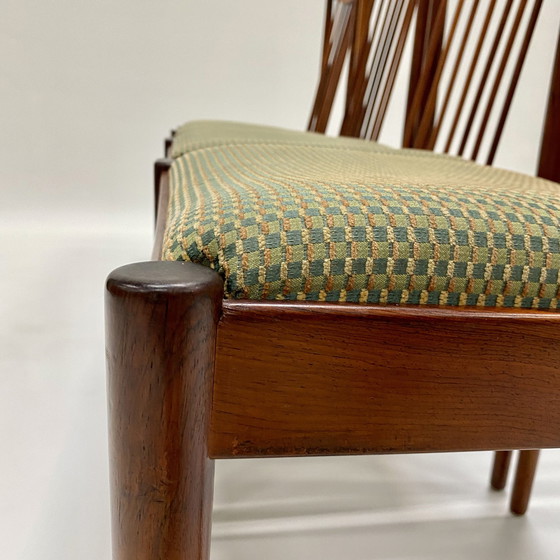 Image 1 of Rosewood Dining Chairs Arne Vodder For Sibast Danish Design