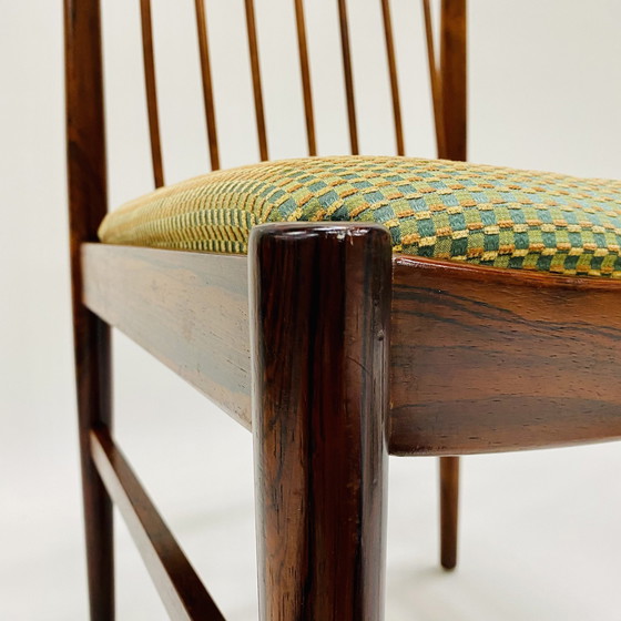 Image 1 of Rosewood Dining Chairs Arne Vodder For Sibast Danish Design