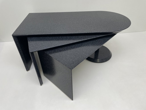 Table basse vintage Leolux design Cyclo