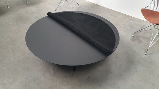 Image 1 of Serax Design Bea Mombaers Coffee Table Leather Steel Black