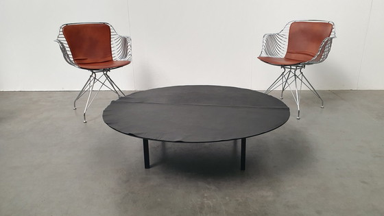 Image 1 of Serax Design Bea Mombaers Coffee Table Leather Steel Black