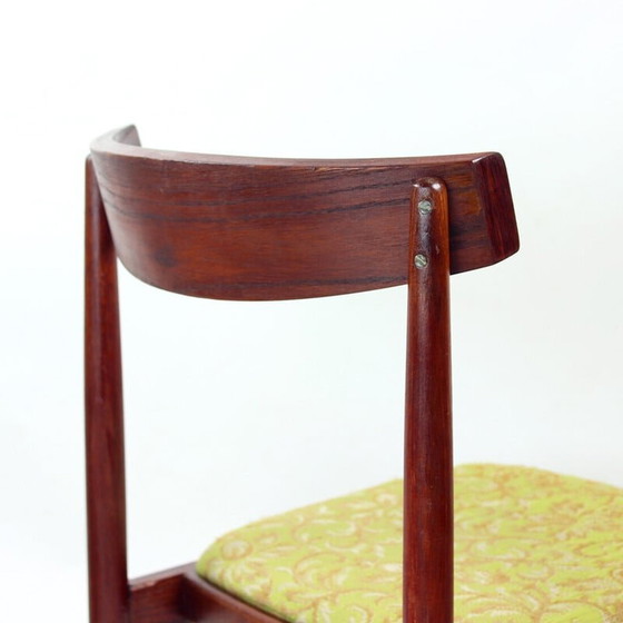 Image 1 of Set of 4 vintage dining chairs in oakwood by Ton, Czechoslovakia 1960s