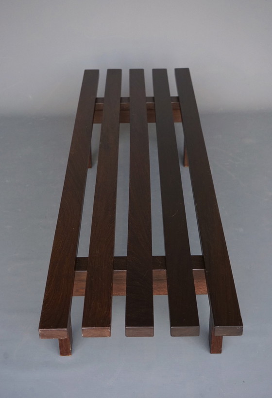 Image 1 of Bz81 Slatted Bench By Martin Visser For 'T Spectrum, The Netherlands, 1965